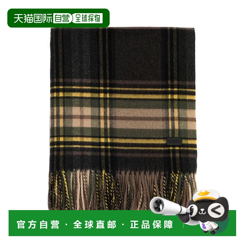 香港直邮Saint Laurent 流苏围巾 8370073YS27羊绒羊毛