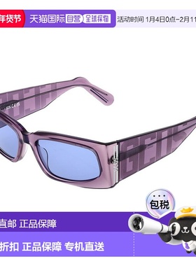 自营 GCDS 男女通用太阳镜 - 紫色 美国奥莱直发