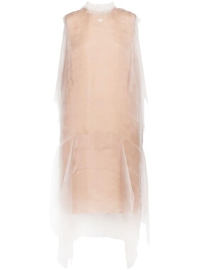 PRADA 女士连衣裙 P3M53SOOO141HF063L SS2024 浅棕色