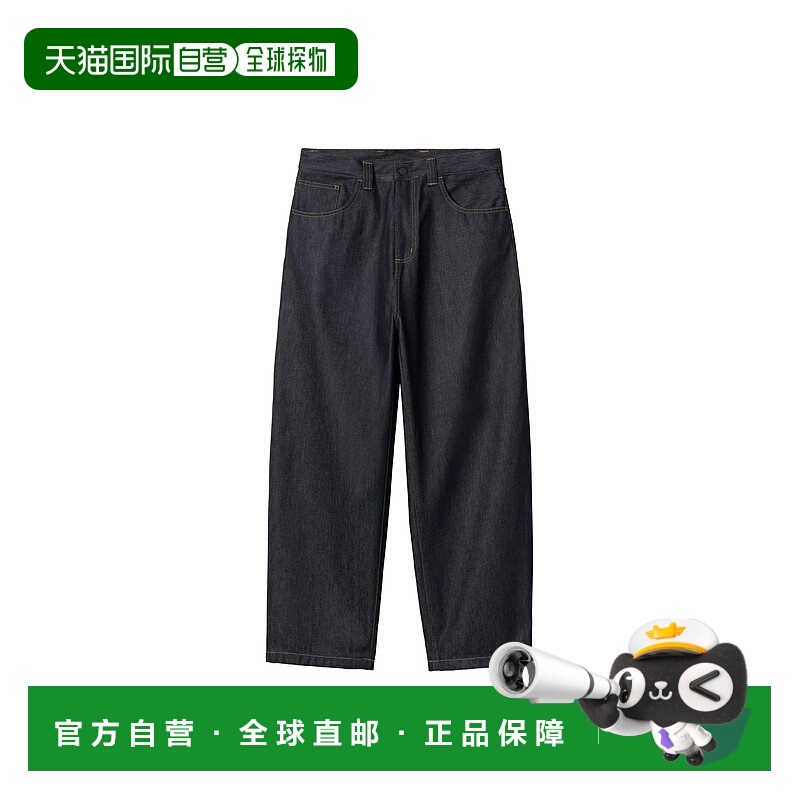 自营欧洲直邮Carhartt Brandon系列女士原色蓝棉质拉链门襟牛仔裤