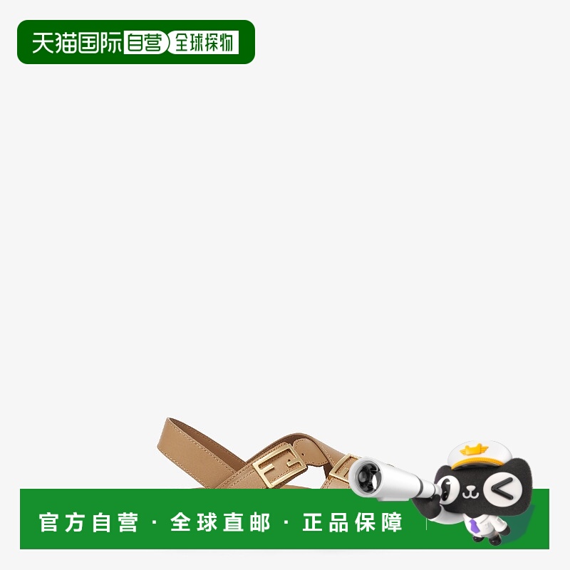 1h可退 欧洲直邮FENDI 芬迪 25秋冬 8X8647NA7F0QB8 女士 平底凉