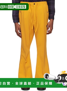 1h可退 香港直邮潮奢 Needles 男士 黄色 Piping Cowboy 长裤 OT1