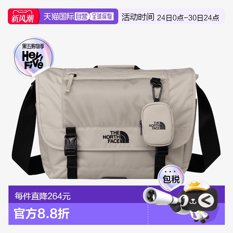 韩国直邮THE NORTH FACE正品户外运动韩版秋冬新品男款信封包NN2P