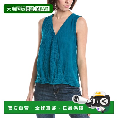 自营Michael Stars Kate Surplice坦克-红色 美国奥莱直发女装