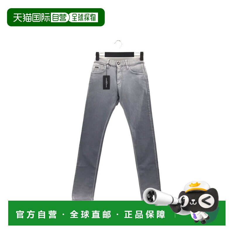 香港直邮Emporio Armani 徽标细节牛仔裤 ANJ087B休闲裤