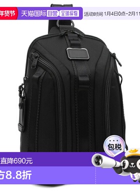 日本直邮TUMI Alpha Bravo 夜间斜挎包黑色男士148595 1041 02327