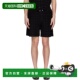 香港直邮AMIRI 短裤 男士 1h可退 Toweling 黑色 Quad AMJYSH1