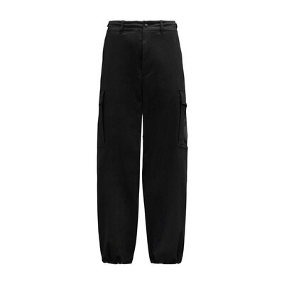 Moncler 黑色logo宽松休闲裤 G20912A0002254A1U