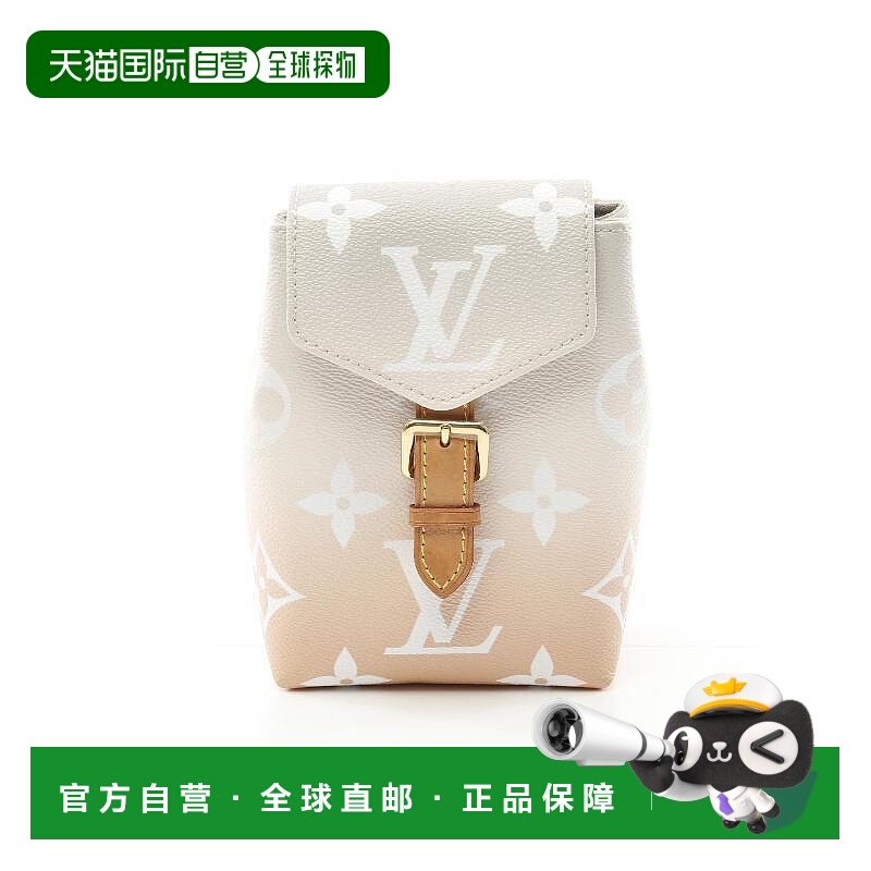 1h可退 日本直邮中古LV路易威登女包A级95新rucksack背包/旅行背