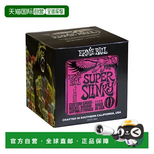 【日本直邮】厄尼鲍尔2223吉他弦 SUPER SLINKY 12Set Pack 镍