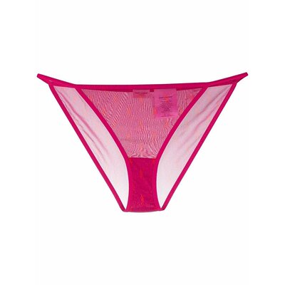 saintlaurent圣罗兰女士针织薄纱字母标志内裤