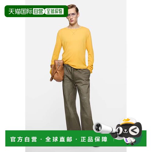 欧洲直邮ACNE STUDIOS(艾克妮) T-shirt à logo imprime effet s