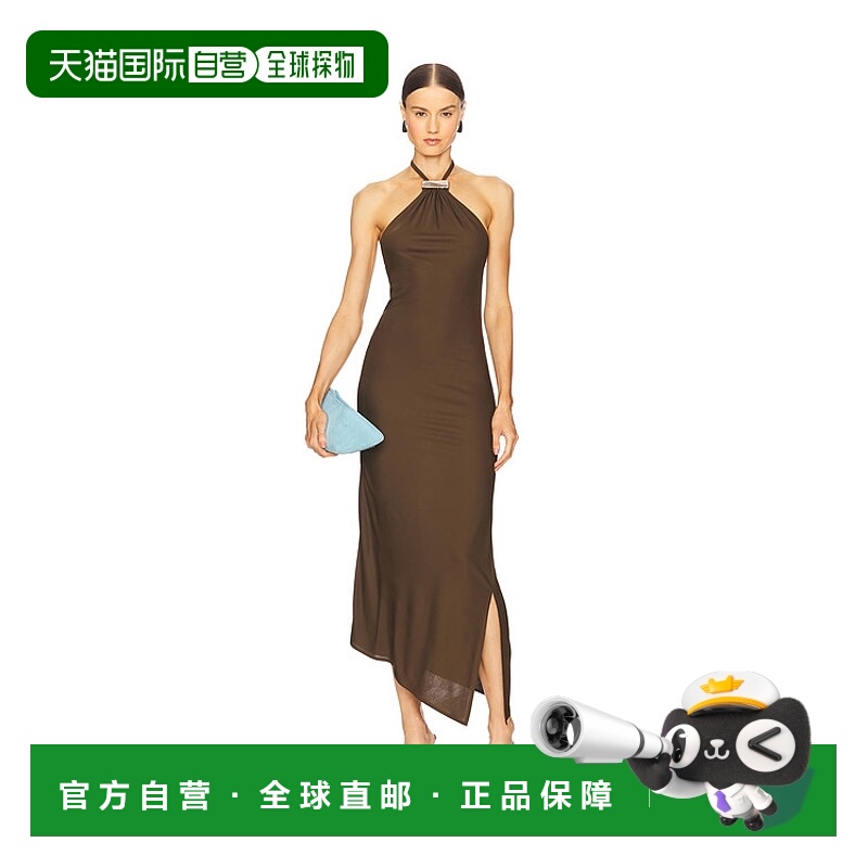 1h可退 香港直邮潮奢 The Attico 女士 挂脖睡裙 251WCW00247VVV1