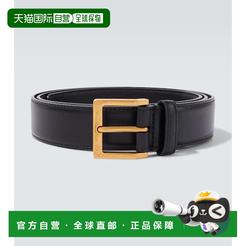 1h可退 香港直邮Saint Laurent 圣罗兰 男士 Vadim 皮带腰带