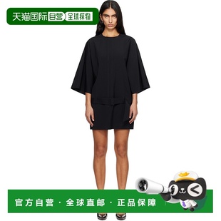 马丁 Margiela 马吉拉 MM6 黑色束带连 香港直邮Mm6 女士 Maison