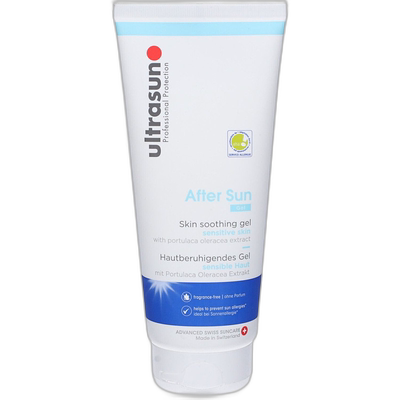 Ultrasun优佳晒后修护乳200ml晒伤晒红修护啫喱户外正品