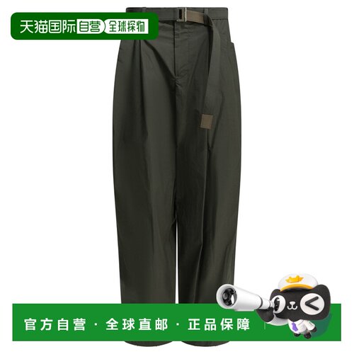 1h可退 香港直邮SACAI 男士休闲裤 2604043M531 AW2026 绿色 