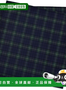 【日本直邮】CCS 午餐巾2枚 45×45 防水绿格 NL300900便携勺子