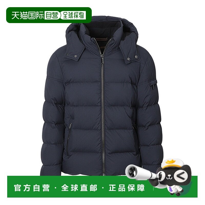 日本直邮MOORER 羽绒服蓝色男士 brett skt 海军蓝 BRETT-SKT