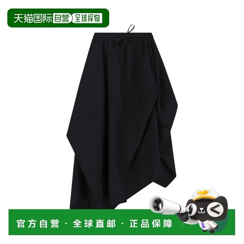 1h可退 香港直邮Y-3 女士 黑色半身裙 KG6001 black黑色 舒适时尚