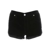 Miu MP16241Z36S231 徽标牛仔短裤