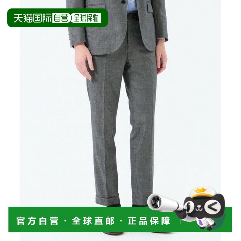 日本直邮MACKINTOSH 特罗特长裤#108 羊毛混纺格纹西裤