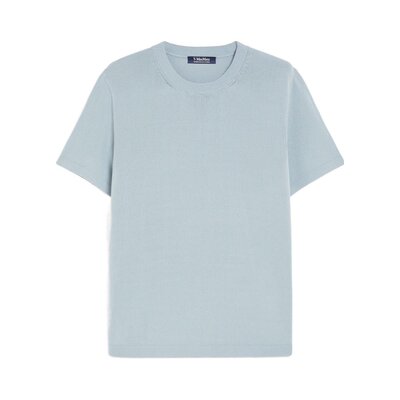 MAX MARA 女士针织衫 9361015306005 CO 蓝色 短袖套头衫