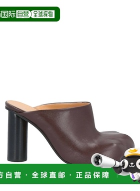 香港直邮J.W. Anderson 女士 Mules 木屐 brown棕色 舒适时尚