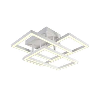 自营vonnRadium VRCF49103WH 28 英寸集成 LED 吸顶灯长方形半齐