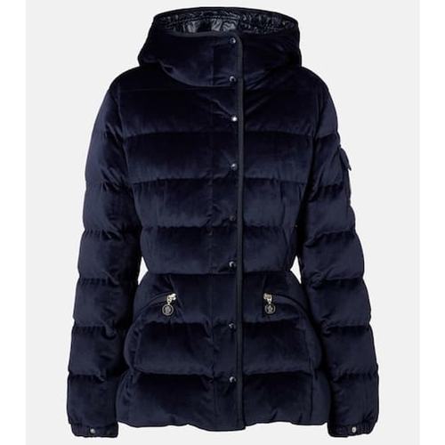 潮奢 Moncler 盟可睐 女士 Barante 天鹅绒斜纹布羽绒夹克