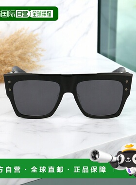 香港直邮BALMAIN 女士太阳镜 BPS100C56C SS2025 黑色 B-I Sungla