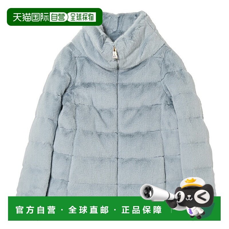 日本直邮HERNO 羽绒服生态毛皮短外套PI1166D 12354
