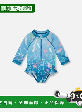 自营deux par deuxBaby and Toddler One-Piece Long Sleeve Rash
