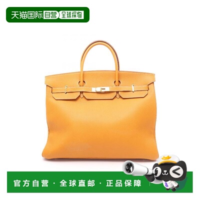 日本直邮中古Hermes爱马仕女包B级9新birkin 40铂金包 40牛皮手提