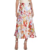 AGENCE white Clarisa Silk 自营L Skirt Bias Maxi 美国奥莱直