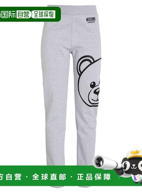 香港直邮Moschino 莫斯奇诺 女士 运动裤 grey灰色 舒适时尚