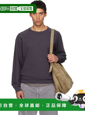 1h可退 香港直邮潮奢 Lemaire 男士 灰色圆领套头衫 TO1454LJ1042