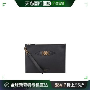 男士 香港直邮潮奢 范思哲 标志牌拉链手拿包 Versace 10062431A0