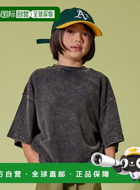 日本直邮PAIRMANON STREET 儿童复古风半袖T恤 132046纯棉