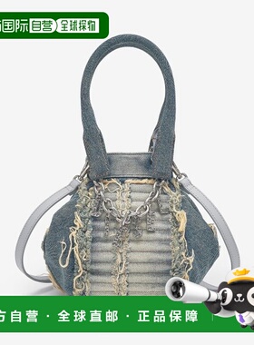 韩国直邮DIESEL  X09479P5472H1410D-VINA-XS DENIM DENIM TOTE B