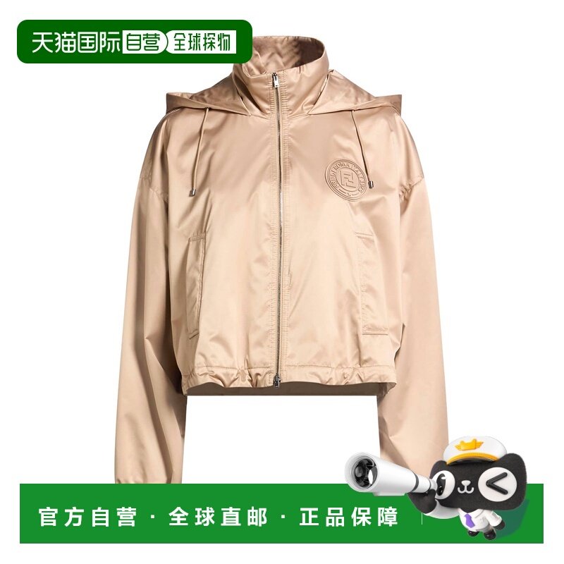 香港直邮Fendi 芬迪 女士 夹克 BEIGE 米色时尚舒适外套