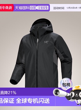 加拿大直邮始祖鸟Solano男款户外保暖透气连帽冲锋衣外套