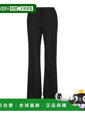 香港直邮Chloe 不对称休闲裤 CH24WPA02139直筒裤西装裤喇叭裤