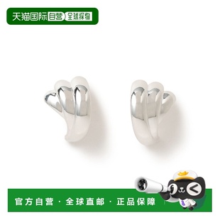 日本直邮LIE 高质感耳针 STUDIO 波浪层叠设计 64422 女士 1h可退