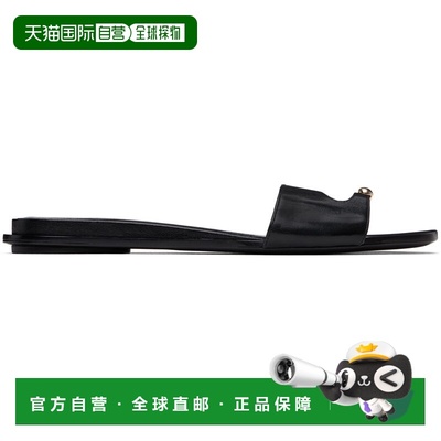 1h可退 香港直邮潮奢 Tom Ford 汤姆 福特 女士 黑色 Pierced 凉