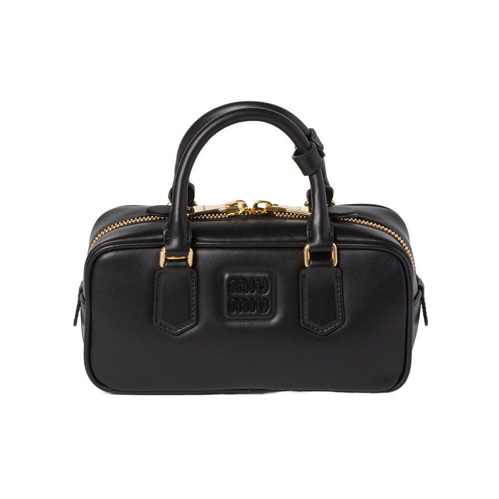 Miu Miu Arcadie小号徽标图案单肩包 5BB1422CR3VOON