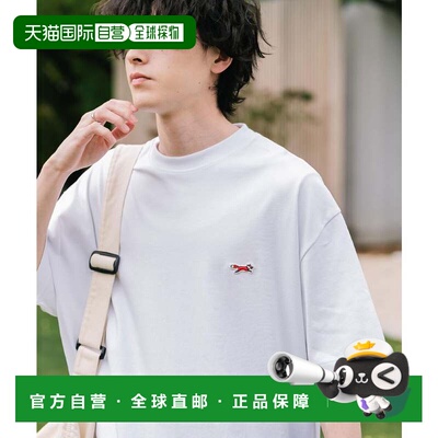 日本直邮Rocky Monroe PENNEYS 男士短袖T恤 白色 宽松大廓形 休