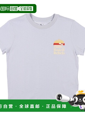 日本直邮 JUNIOR 半袖T恤 MID90S 图形T恤 IV B 687838 蓝色短袖