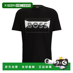 男士 BOSS T恤 50514527001 黑色 香港直邮BOSS SS2024 HUGO
