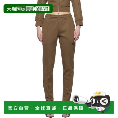 1h可退 香港直邮潮奢 The Attico 女士 棕色运动裤 250WCP00262JJ